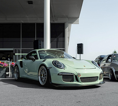 Фото дисков Brixton Forged TR08 на Porsche 911 VII