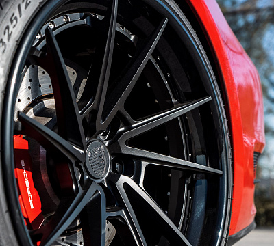 Фото дисков Anrky AN33 на Porsche 911 VII