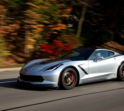 Фото дисков HRE P101 на Chevrolet Corvette C7