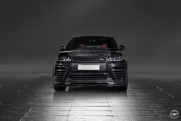 Фото дисков Vossen UV-1 Черный глянец на Land Rover Range Rover IV