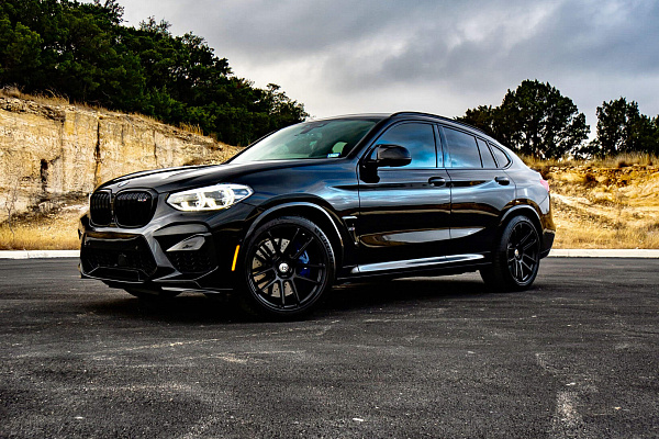 Фото дисков HRE RC104 Черный сатин на BMW X4/X4 M (G02/F98)
