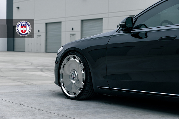 Фото дисков HRE L108M Полированный лак на Mercedes-Benz S-Class (W223)