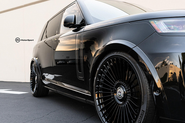 Фото дисков HRE L109M Глянцевый лак на Land Rover Range Rover V