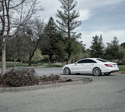 Фото дисков Vossen CVT на Mercedes-Benz CLS (C218)