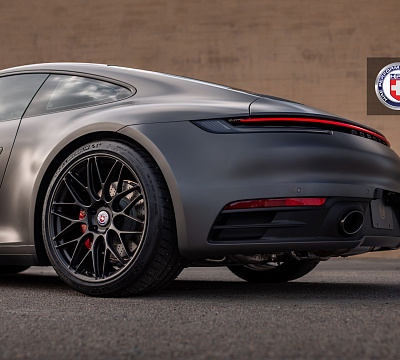 Фото дисков HRE RC100 на Porsche 911 VIII