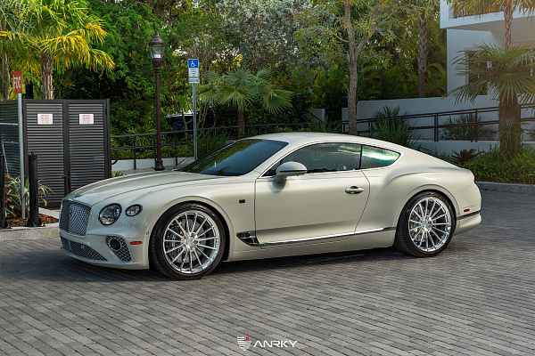Фото дисков Anrky AN19 Полированный лак на Bentley Continental GT III
