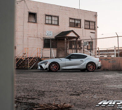 Фото дисков MRR FS06 на Toyota Supra A90