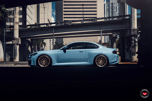 Фото дисков Vossen S21-02 Глянцевая шампань на BMW 2/M2 (G42/G87)