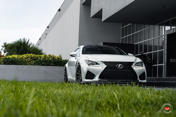 Фото дисков Vossen S17-01 Сатиновый графит на Lexus GS IV