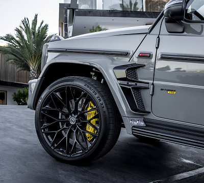 Фото дисков HRE P200 на Mercedes-Benz G-Class III
