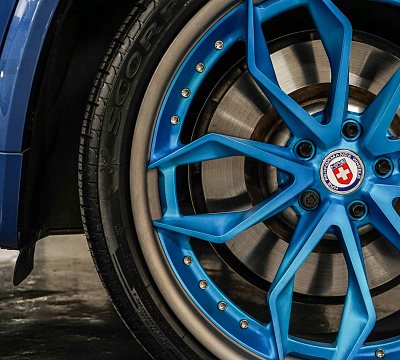 Фото дисков HRE S201 на BMW X5/X5 M (E70)