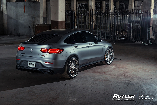 Фото дисков HRE P104SC Полированный лак на Mercedes-Benz GLC (X253, C253)