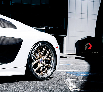Фото дисков HRE S101SC на Audi R8 (4S)