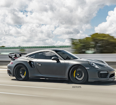 Фото дисков Strasse Wheels SM5RT Deep Concave Duoblock на Porsche 911 VII