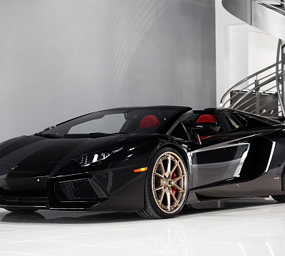 Фото дисков Anrky AN32 на Lamborghini Aventador