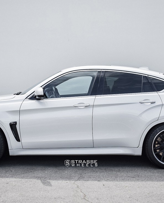 Фото дисков SM7 Deep Concave Черный сатин на BMW X6/X6 M (F16/F86)