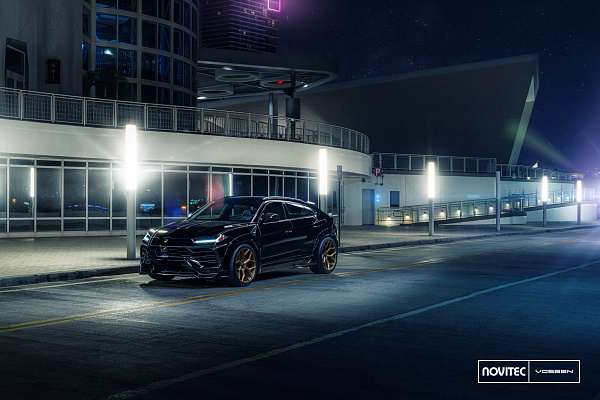 Фото дисков NOVITEC NL4 Сатиновая бронза на Lamborghini Urus