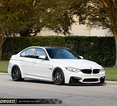 Фото дисков BC Forged LE52 // MLE52 на BMW 3/M3 (F3x/F80)