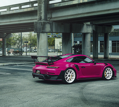Фото дисков Vossen EVO-2R на Porsche 911 VII
