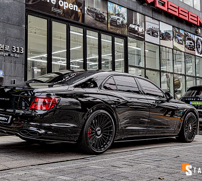 Фото дисков Vossen HF-8 на Bentley Flying Spur III