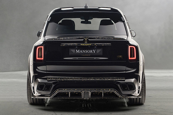 Фото дисков Mansory FD.15 Глянцевое золото на Rolls-Royce Cullinan
