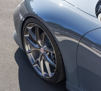 Фото дисков HRE P101 на Porsche 911 VII