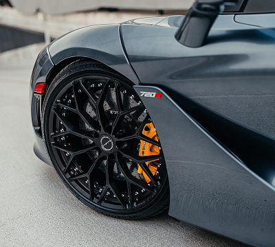 Фото дисков Brixton Forged CM6-R на McLaren 720S