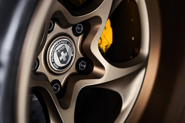 Фото дисков HRE 522 Сатиновая бронза на Porsche 911 IV