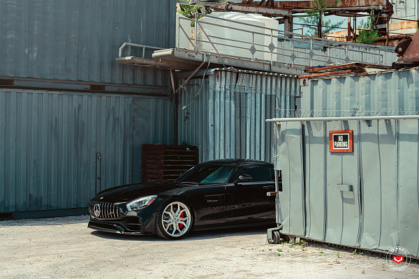 Фото дисков Vossen EVO-3 Глянцевый лак на Mercedes-Benz AMG GT I