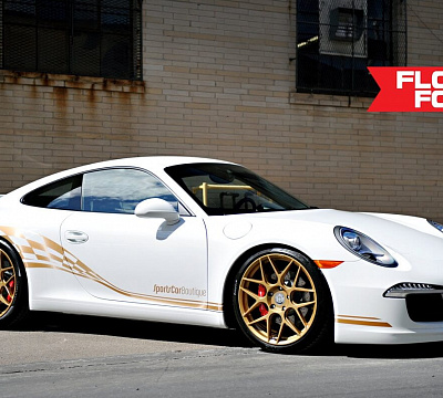 Фото дисков HRE FF01 на Porsche 911 VII