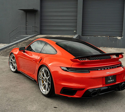 Фото дисков Anrky AN33 на Porsche 911 VIII