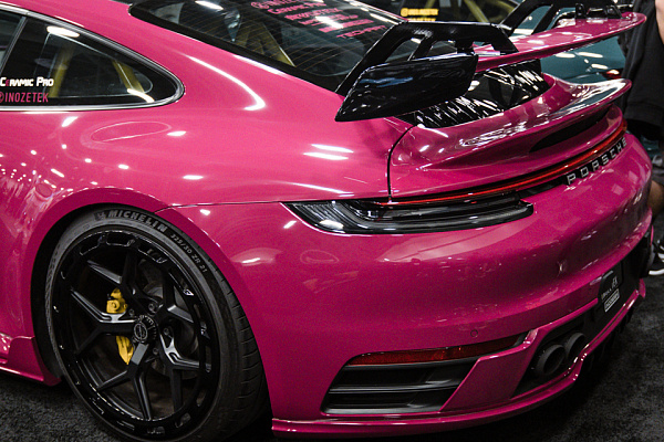 Фото дисков Brixton Forged PF7 Aerotech Черный сатин на Porsche 911 VIII