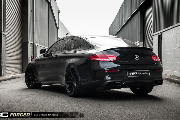 Фото дисков BC Forged HCA210 Черный матовый на Mercedes-Benz C-Class (W205)