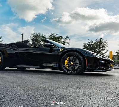 Фото дисков Anrky AN17 на Ferrari SF90