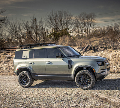 Фото дисков Vossen HF-2 на Land Rover Defender II