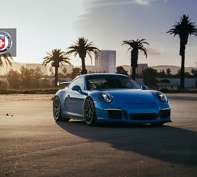 Фото дисков HRE R101 на Porsche 911 VII