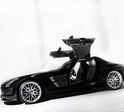 Фото дисков BRABUS Monoblock F (Platinum Edition) на Mercedes-Benz SLS AMG