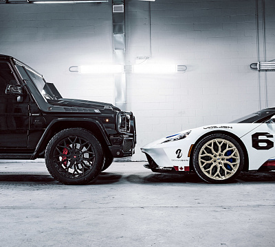 Фото дисков Vossen S17-01 на Ford GT II