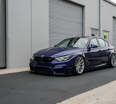 Фото дисков HRE P104SC на BMW 3/M3 (F3x/F80)
