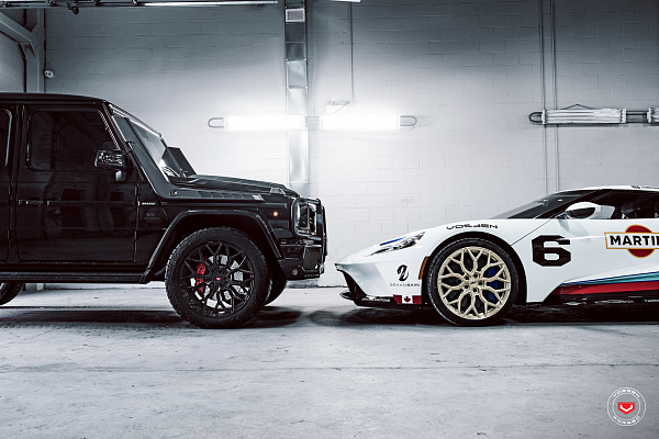 Фото дисков Vossen S17-01 Глянцевая шампань на Ford GT II