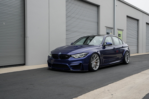 Фото дисков HRE P104SC Глянцевый лак на BMW 3/M3 (F3x/F80)