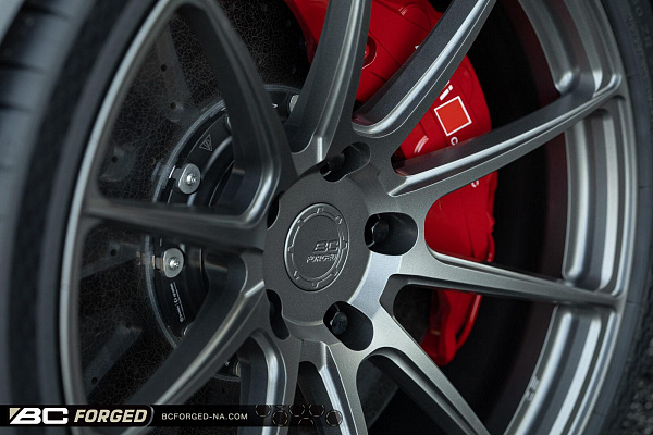 Фото дисков BC Forged RZ10 Матовый графит на Audi E-tron GT