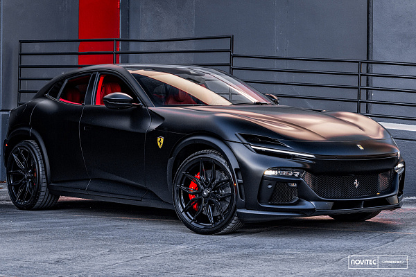 Фото дисков NOVITEC NF11 Черный глянец на Ferrari Purosangue