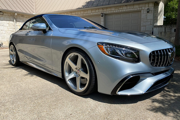 Фото дисков HRE 305M Глянцевый лак на Mercedes-Benz S-Class (W222, C217)