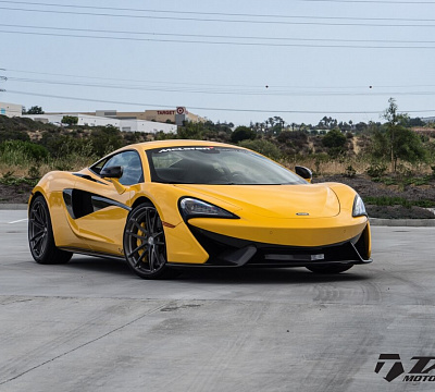 Фото дисков HRE P104 на McLaren 570S