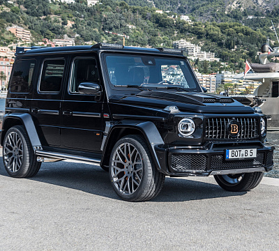 Фото дисков BRABUS Monoblock Y (Platinum Edition) на Mercedes-Benz G-Class III