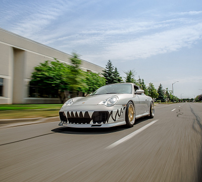 Фото дисков HRE 540 на Porsche 911 V