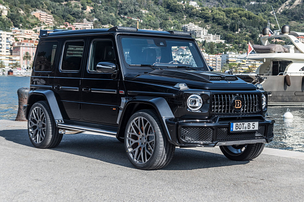 Фото дисков BRABUS Monoblock Y (Platinum Edition) Сатиновый графит на Mercedes-Benz G-Class III
