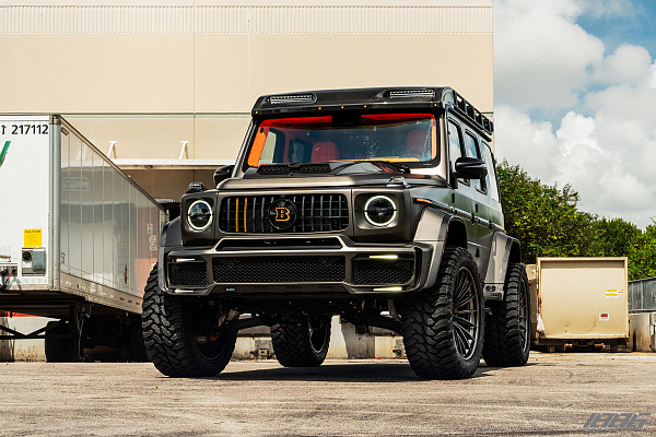 Фото дисков 1886 Wheels XR016 Черный сатин на Mercedes-Benz G-Class III