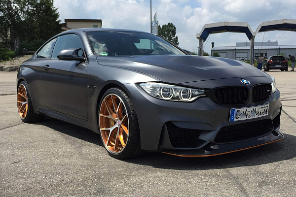 Фото дисков HRE P101 Алмазная проточка на BMW 4/M4 (F32/F82)